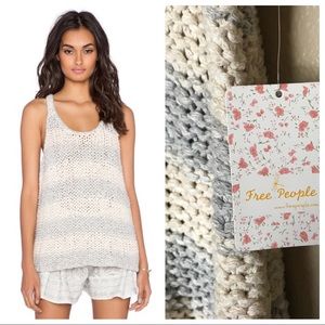 Free People striped Stars That Shine Tank NWT
